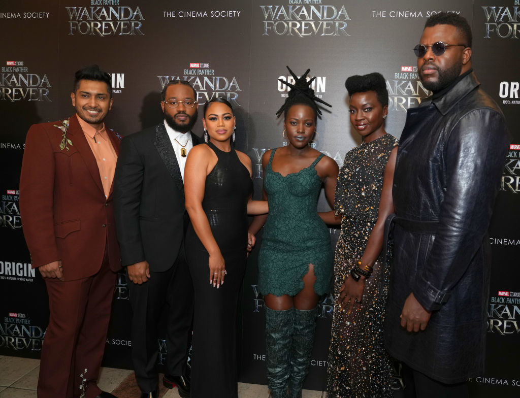 The cast of Black Panther: Wakanda Forever