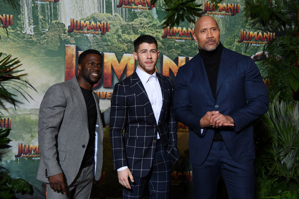 Kevin Hart, Nick Jonas, and Dwayne &quot;The Rock&quot; Johnson