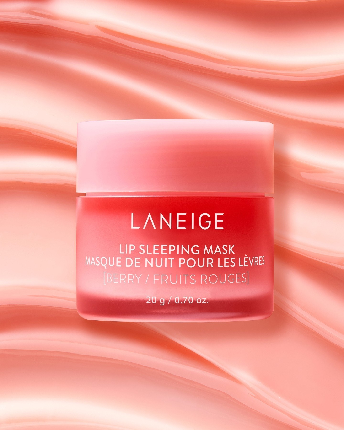 the lip sleeping mask in the scent berry