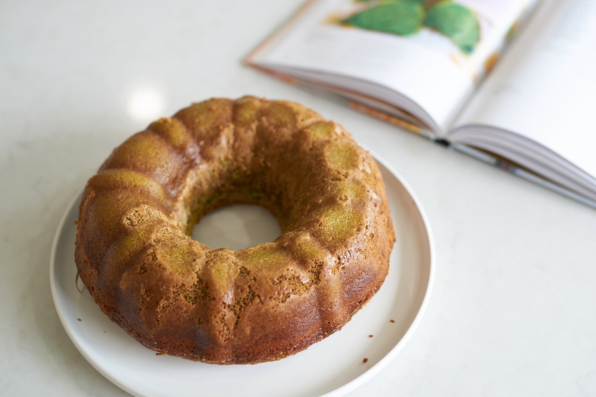 A bundt cake