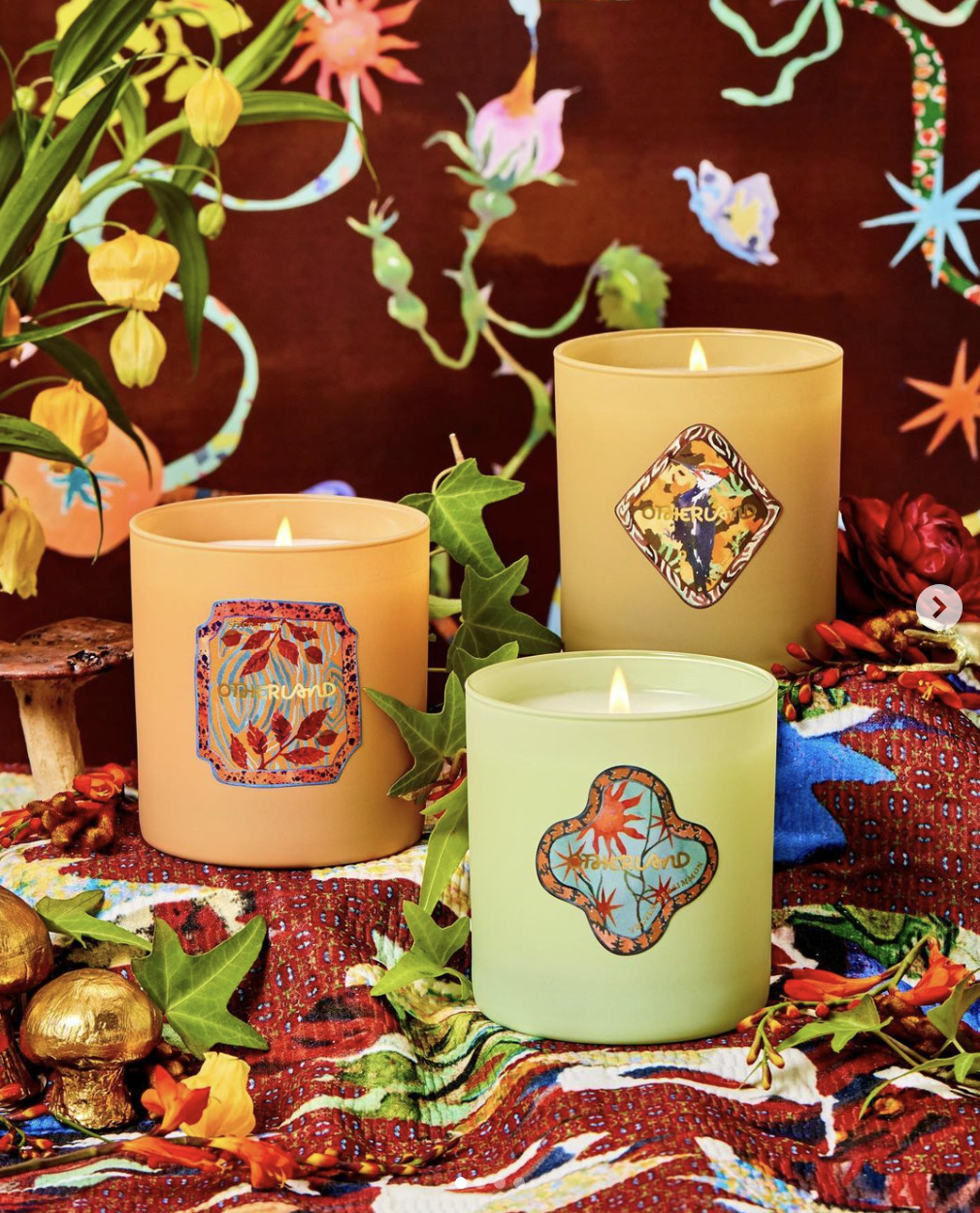 three candles in Otherland&#x27;s fall collection