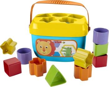 The bucket and shapes
