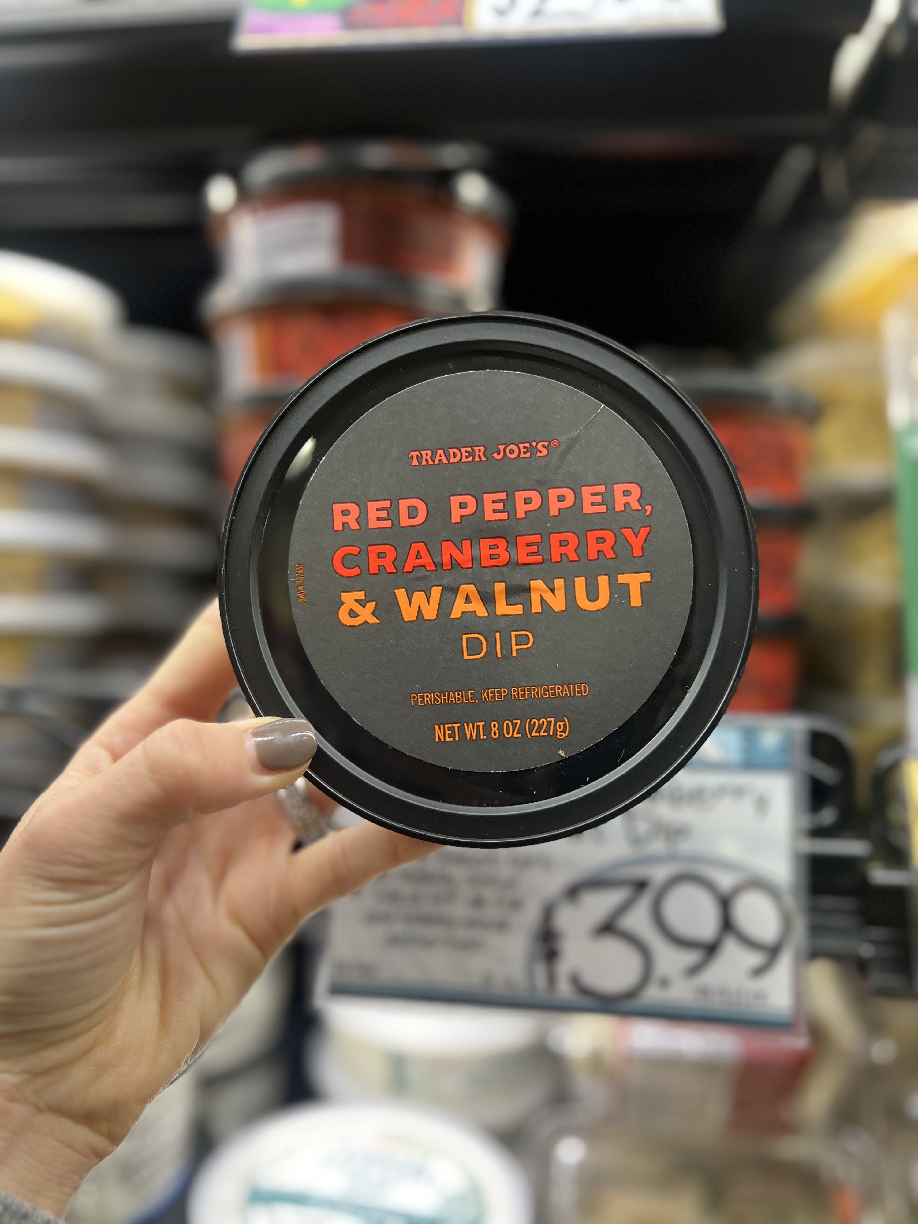 Red Pepper Cranberry &amp; Walnut dip