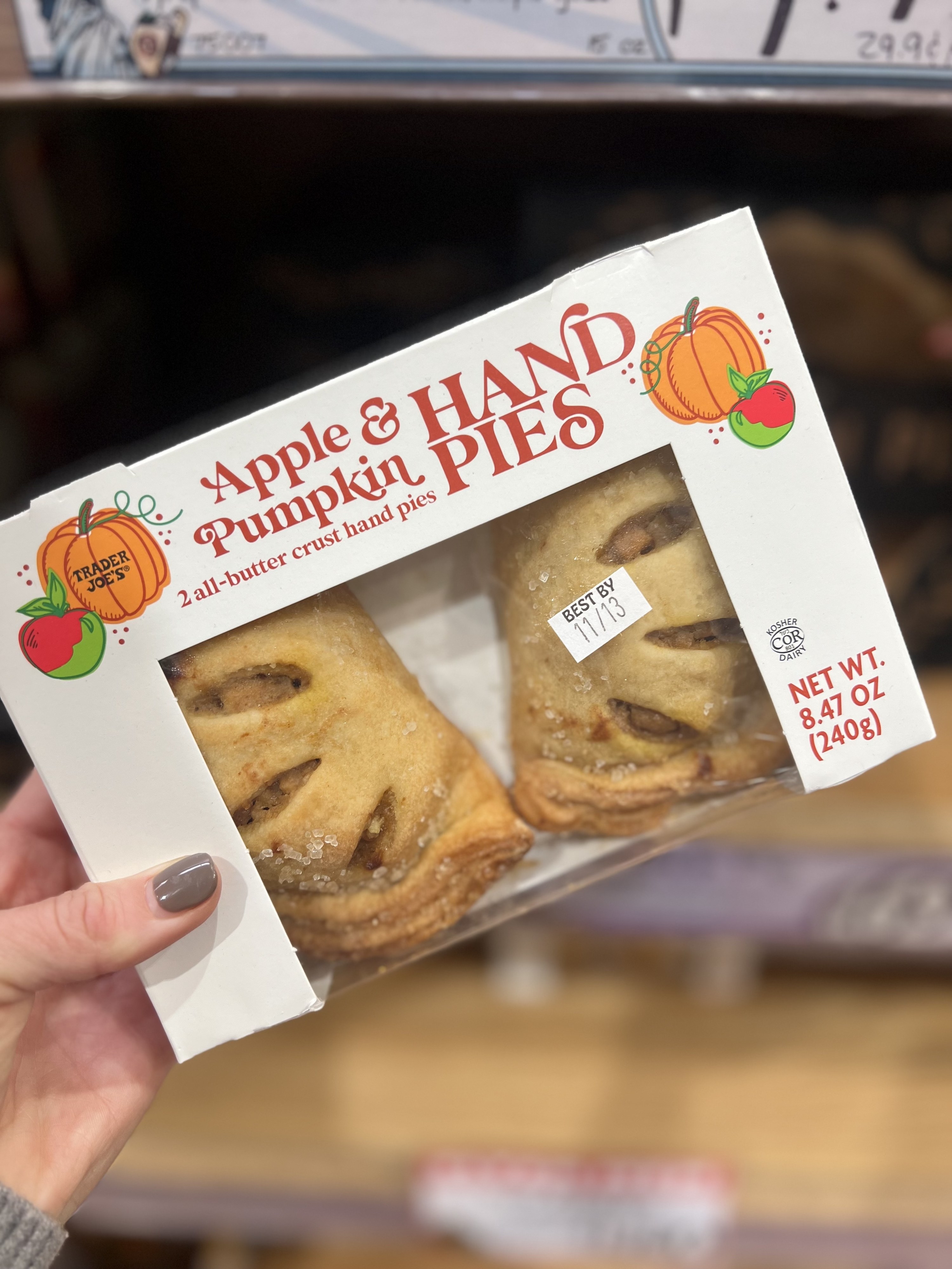 A package of Apple &amp;amp; Pumpkin Hand Pies