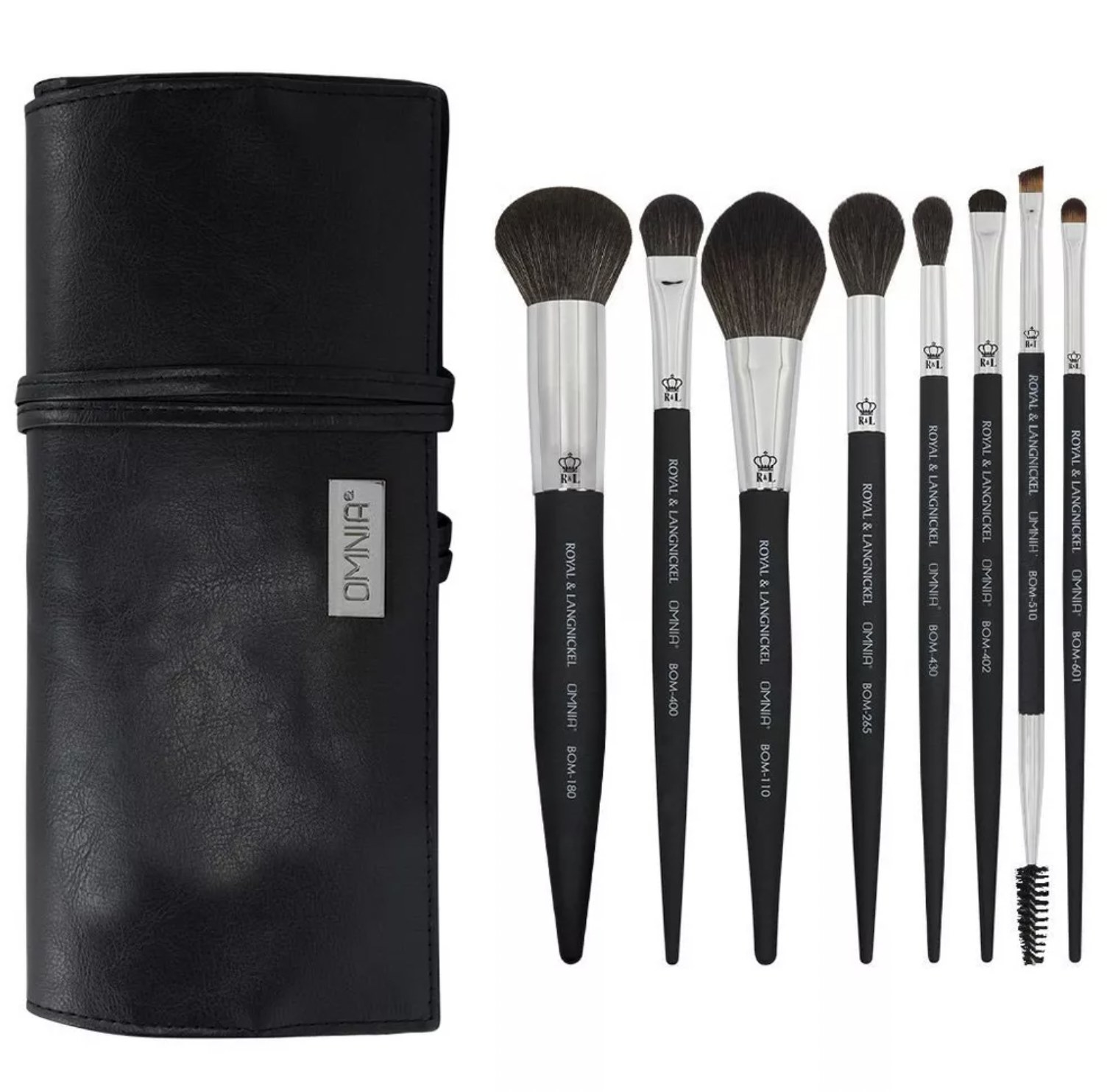 The set of brushes and wrap case