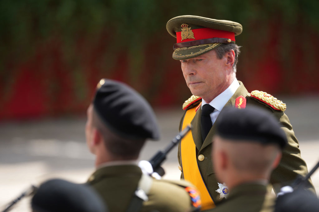 the Grand Duke in military clothing