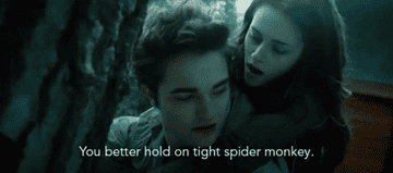 taylor lautner y robert pattinson besos gif