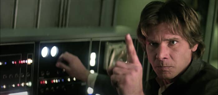 Han Solo pointing