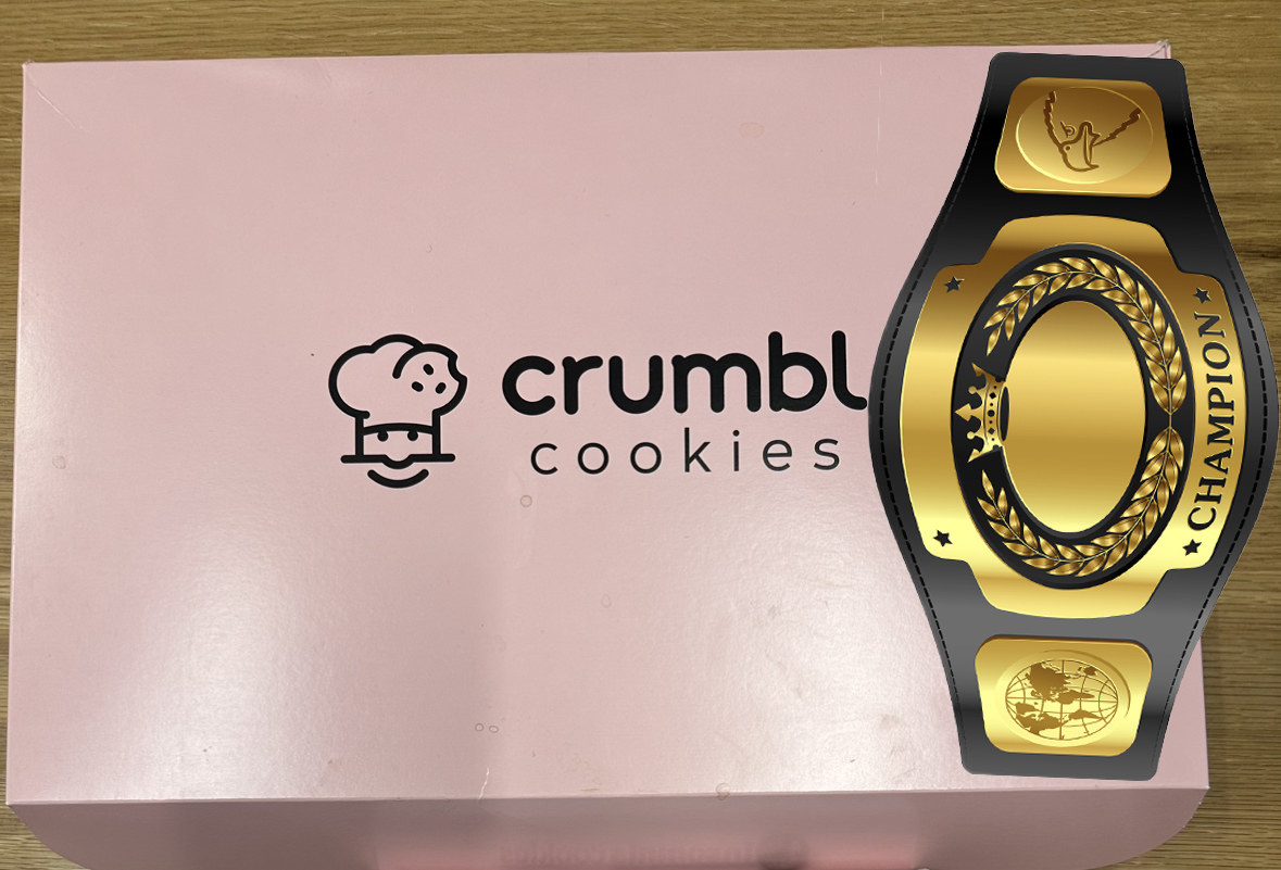 Crumbl Cookies are the champion