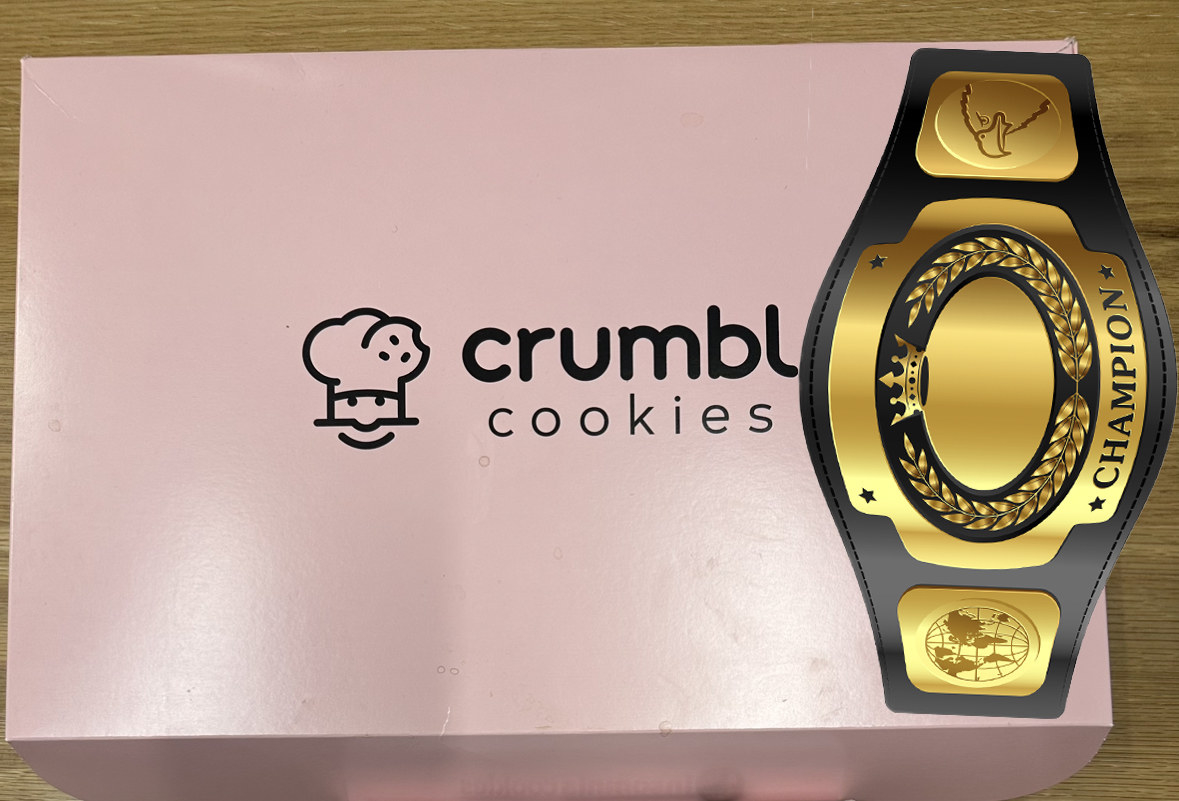 We Tried Crumbl Cookies Vs  Insomnia Cookies - 31