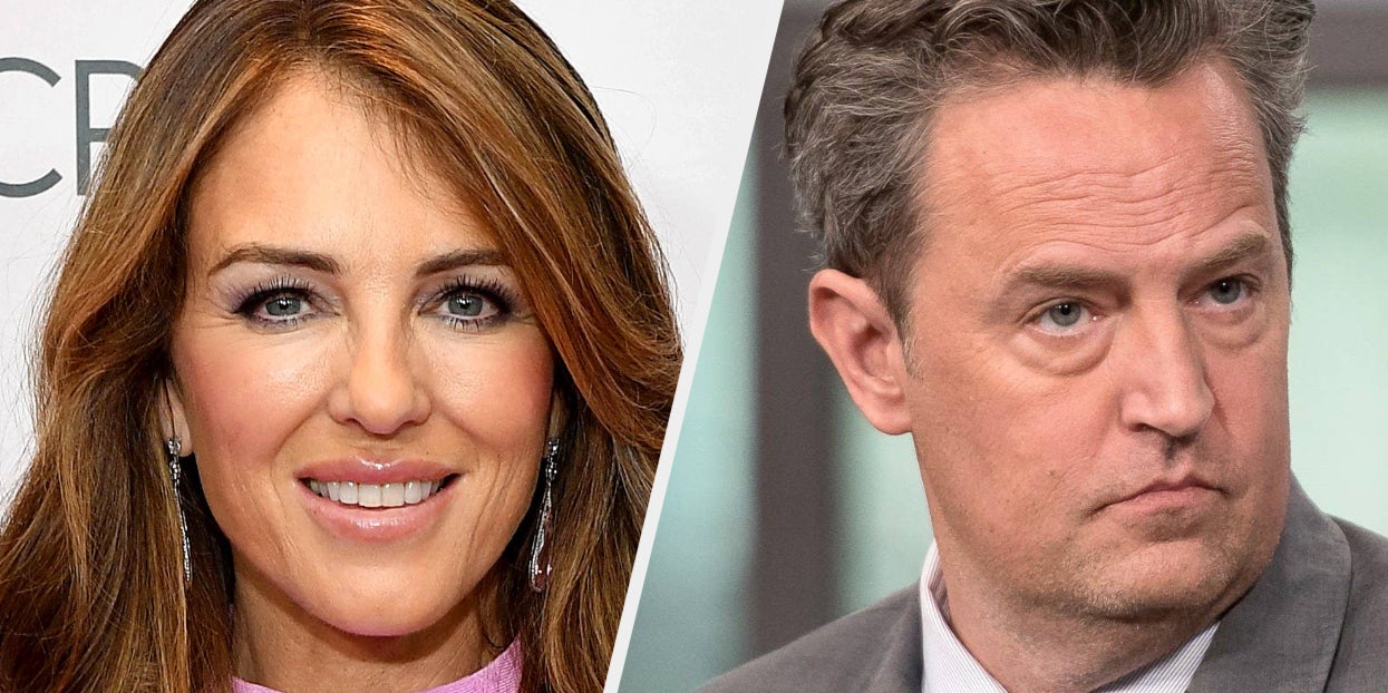 Elizabeth Hurley Says Matthew Perry Was A Nightmare - Vimarsana News