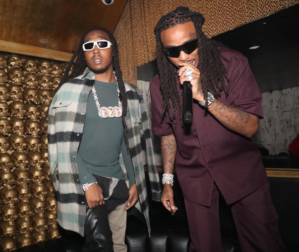 Takeoff'S Funeral Attended By Quavo, Offset, Drake, And Justin Bieber