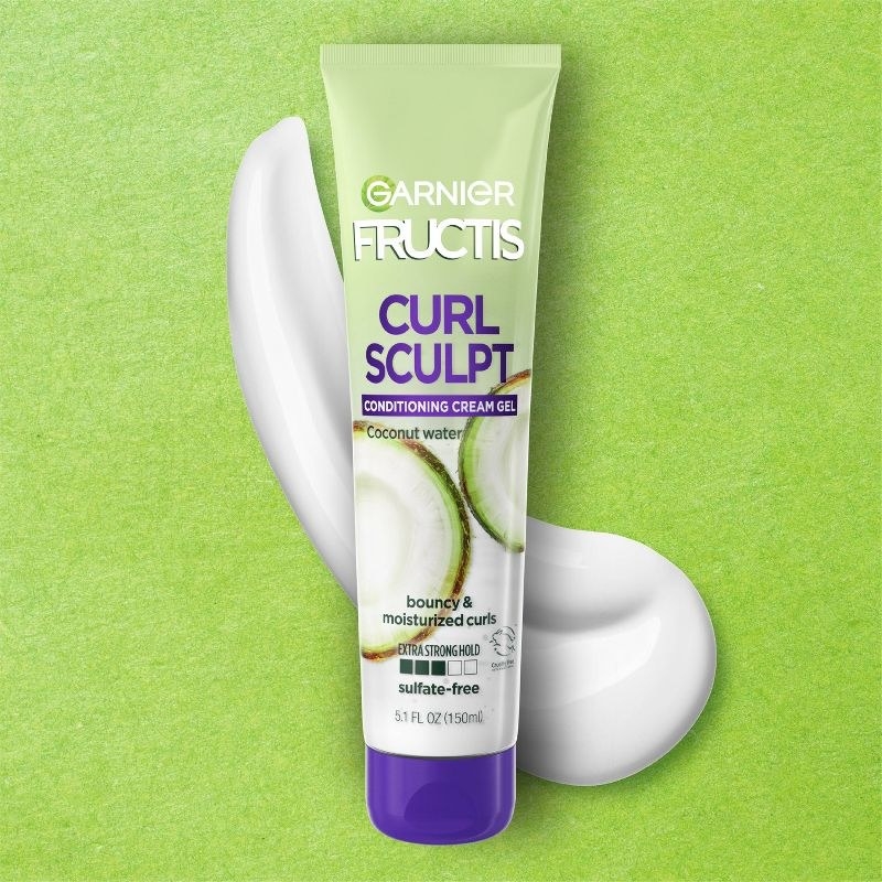 A tube of curly hair gel