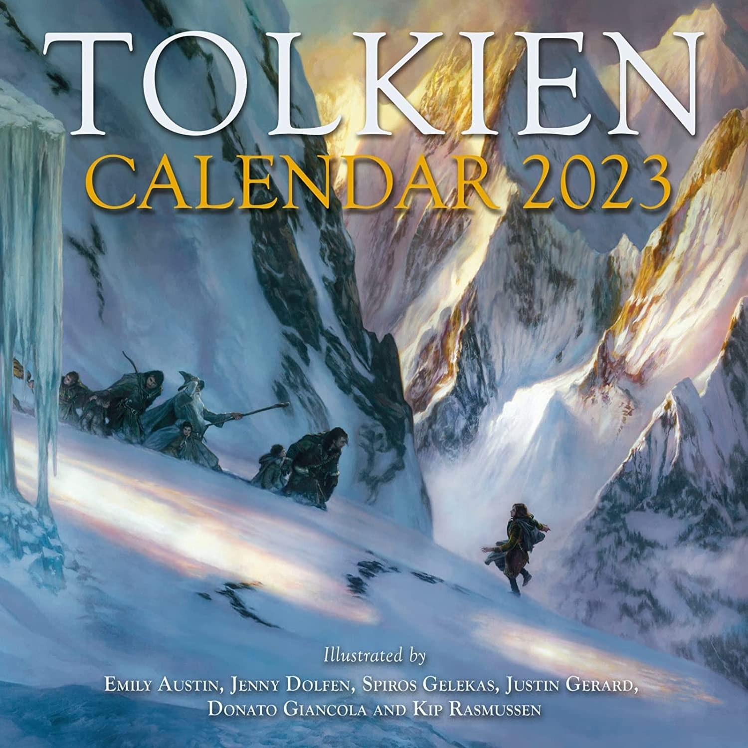 calendario para pared 2023 de Tolkien