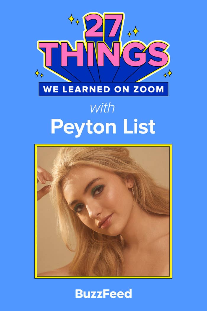 Peyton List Orgasm Porn - Peyton List 27 Questions Interview