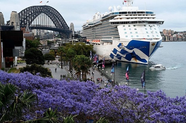 Cruise Ship Lets Hundreds Of People With COVID Disembark In Australia - Vimarsana News