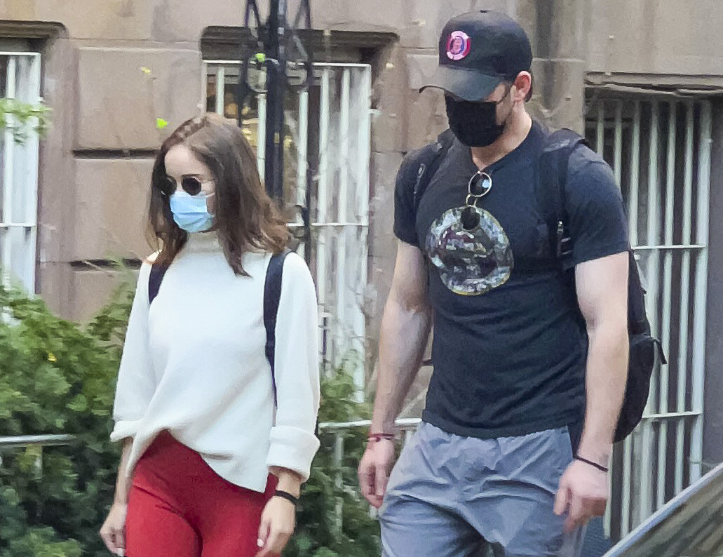 Chris Evans Was Pictured With His New Girlfriend  - 21