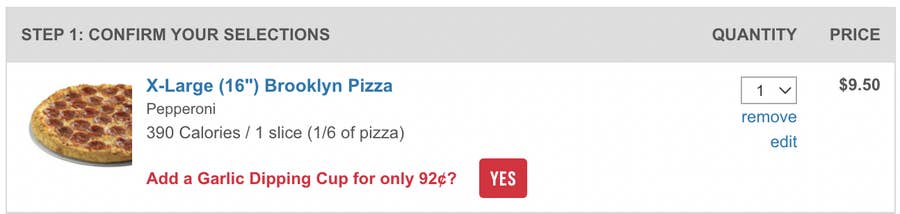 Domino's brooklyn style coupon