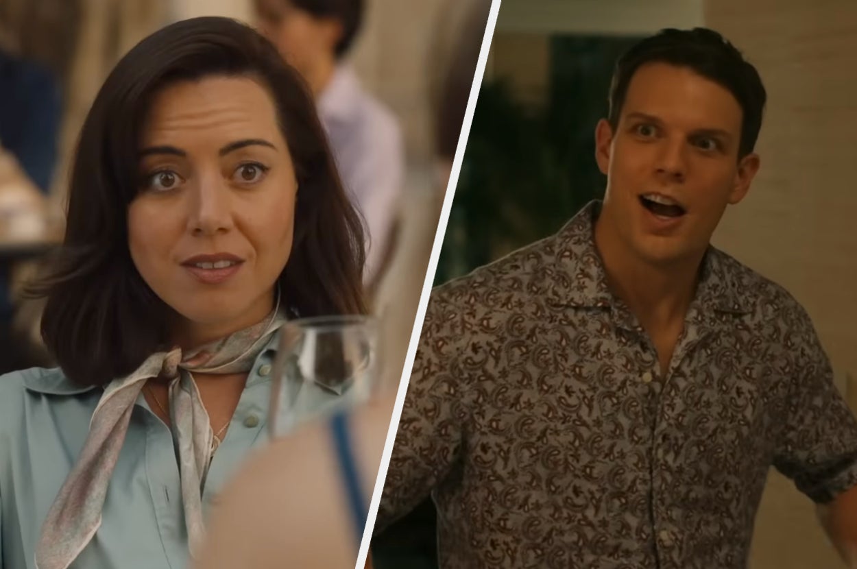 aubrey plaza and jake lacy in the white lotus