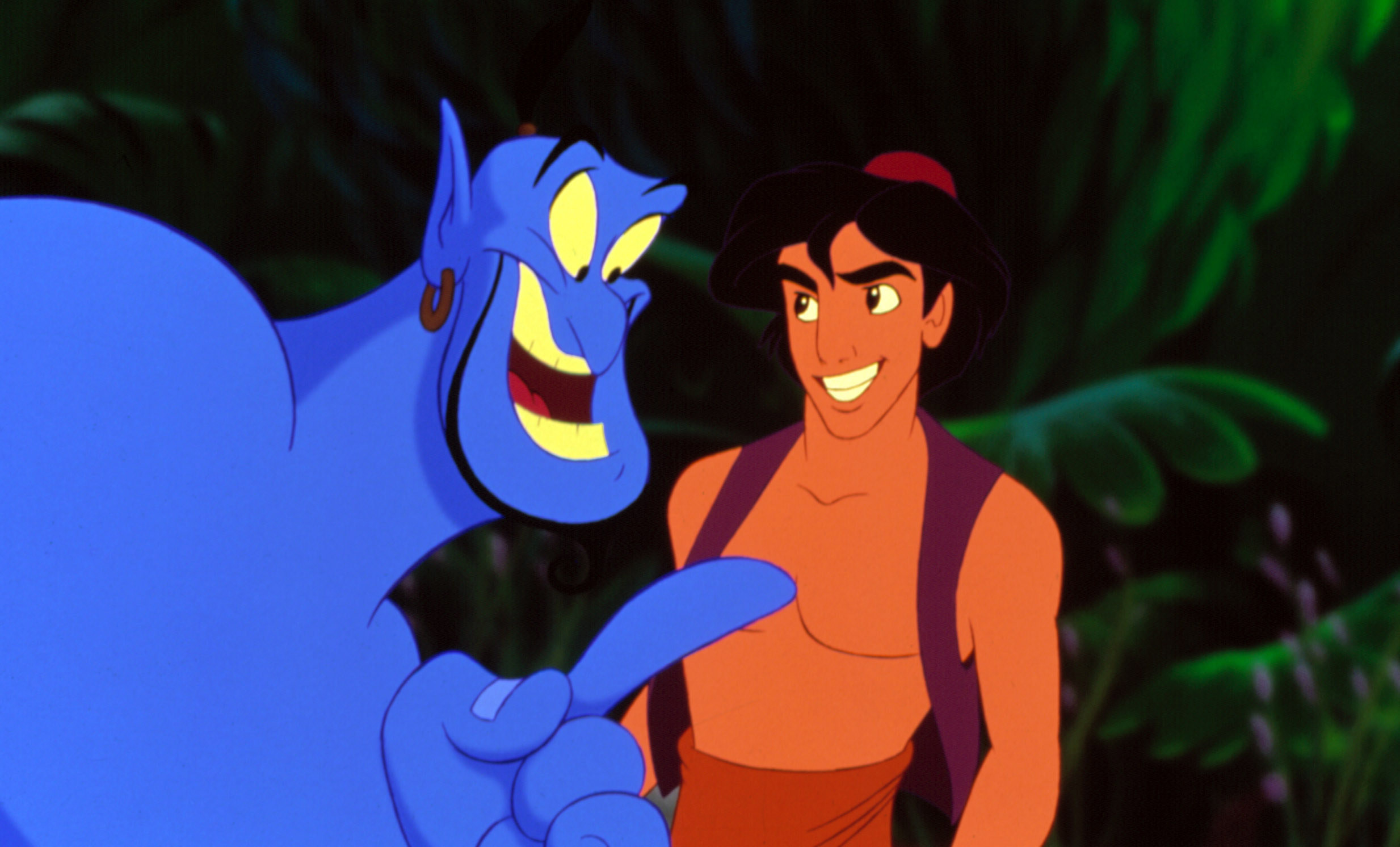 Aladdin with the Genie