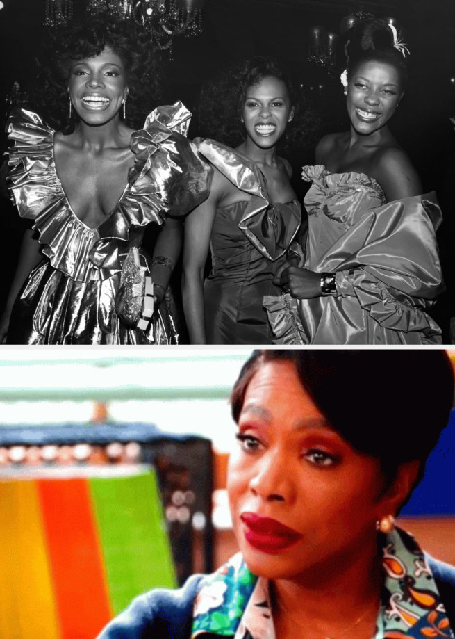 Ralph with the Broadway cast of &quot;Dreamgirls&quot; in 1981; Ralph on &quot;Abbott Elementary&quot;