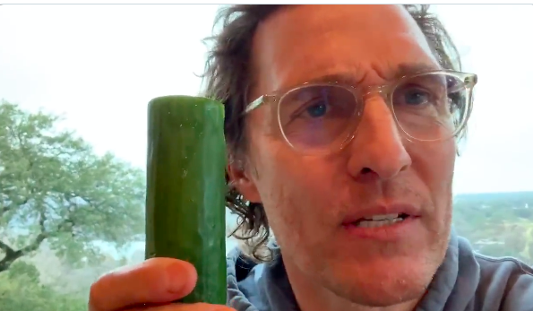 Matthew McConaughey Eating Pickles Naked - 41