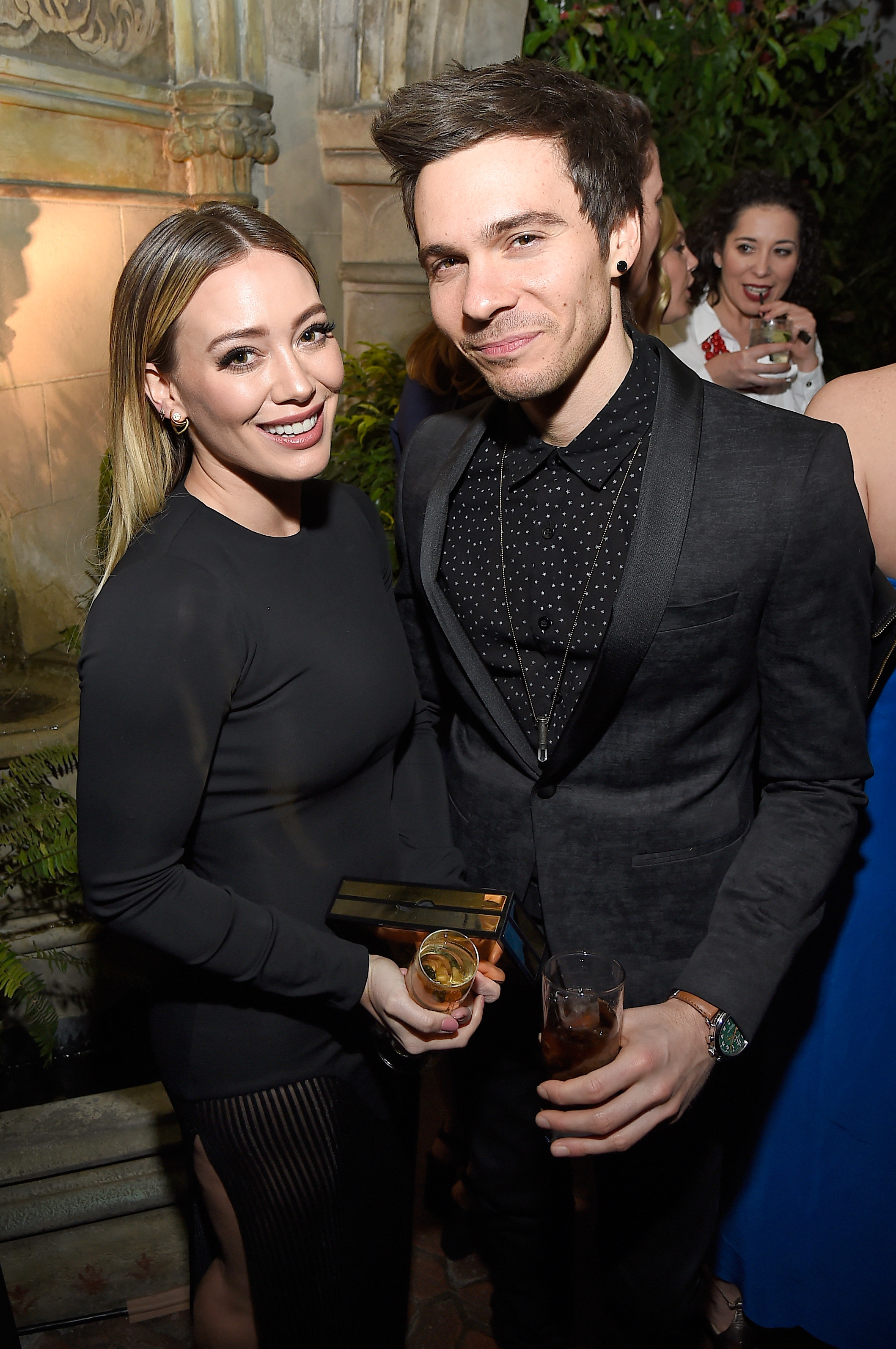 Hilary Duff and Matthew Koma at an event together