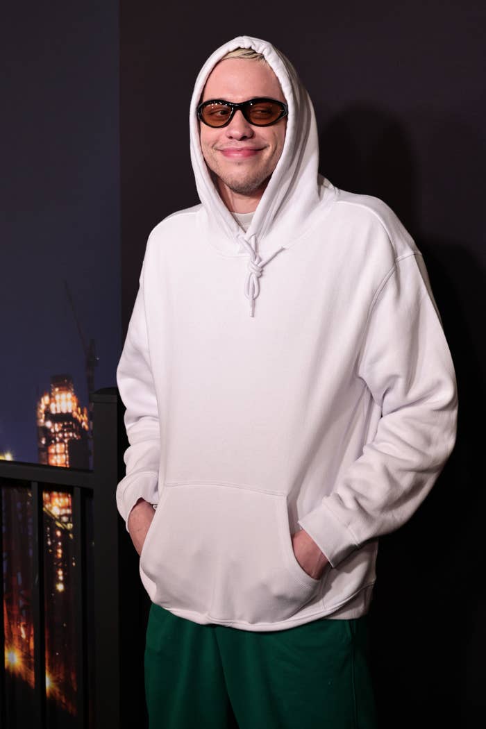 Pete in a hoodie and sunglasses
