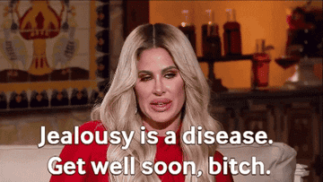 Kim Zolciak says, &quot;Jealousy is a disease. Get well soon, bitch,&quot; on Real Housewives of Atlanta