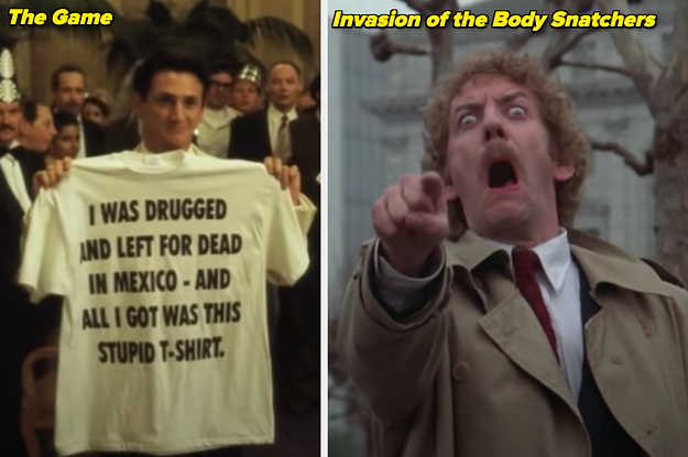 The Game side by side with Invasion of the Body Snatchers