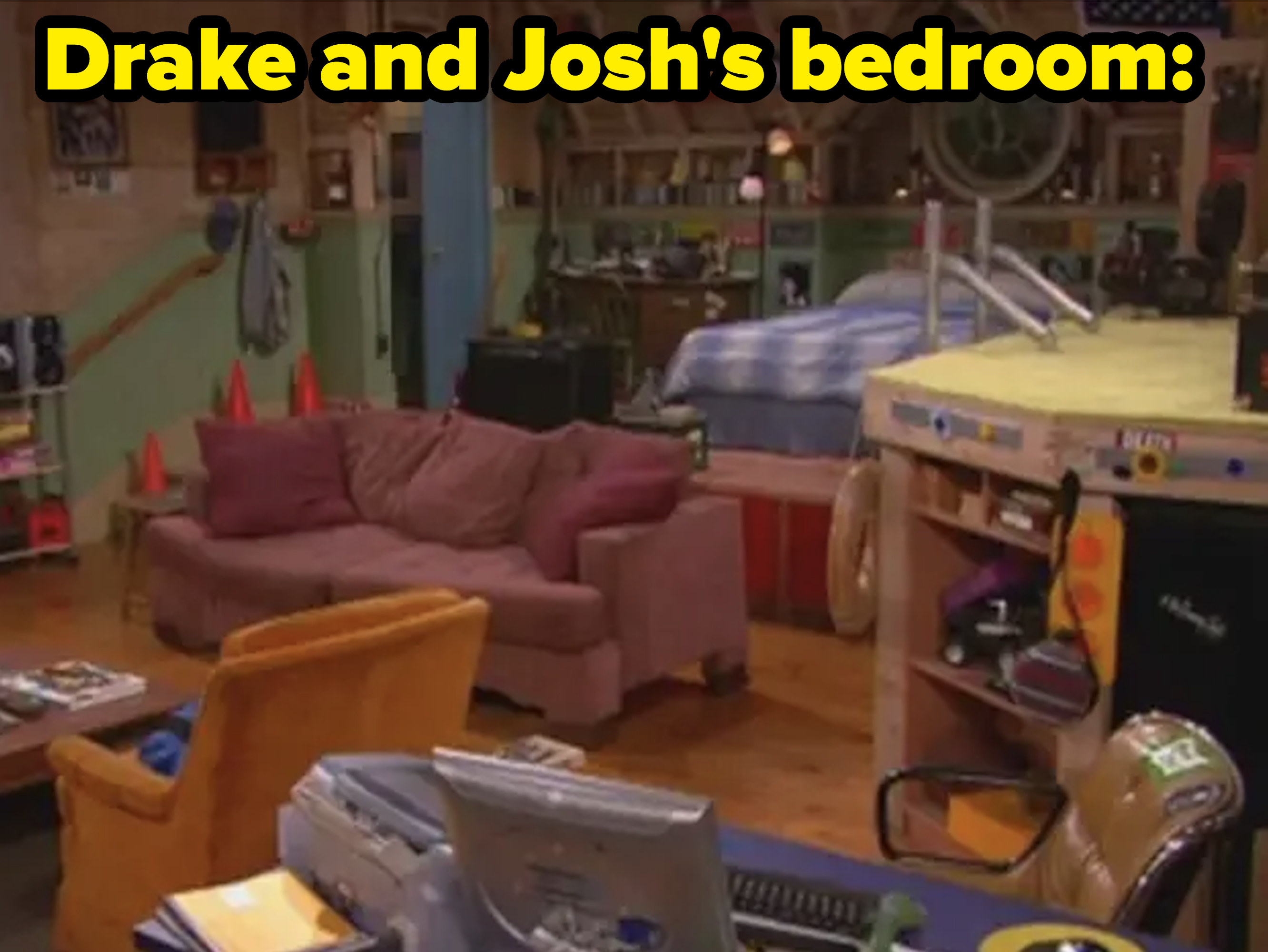 Drake and Josh&#x27;s bedroom