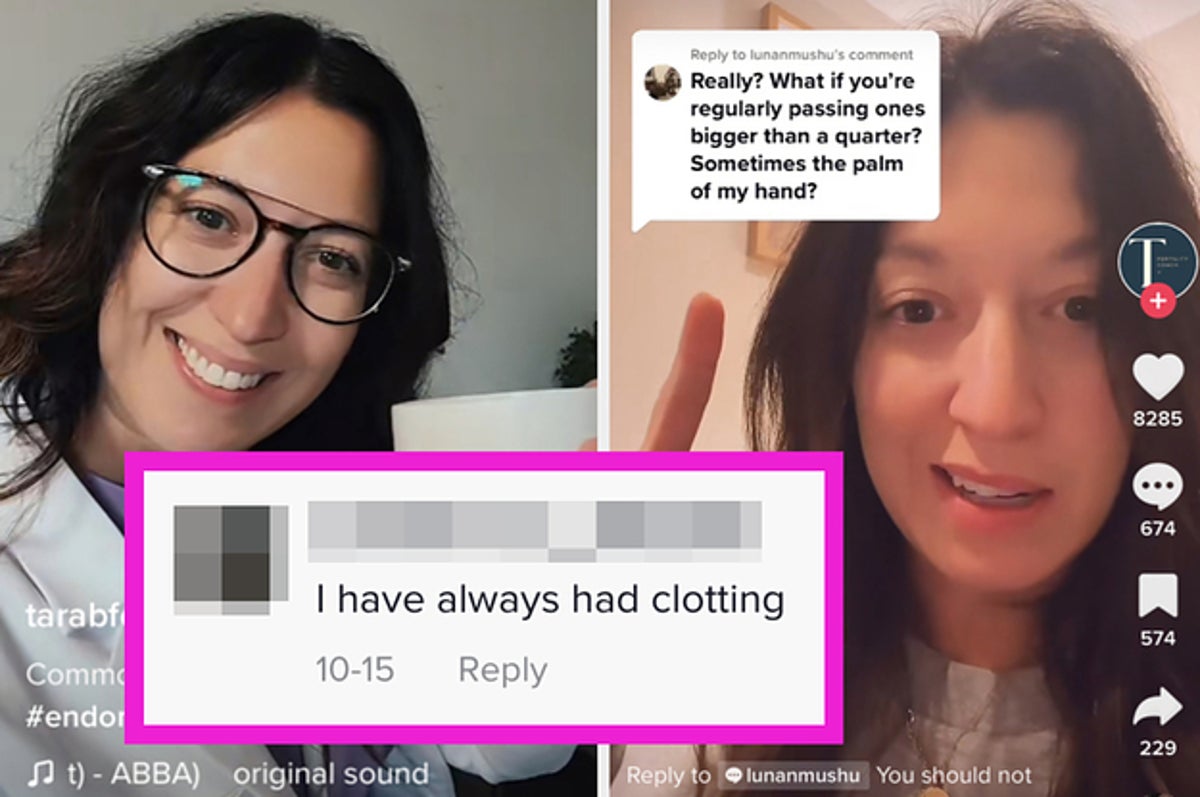 This TikTok Says Some Period Clots Are Not Normal