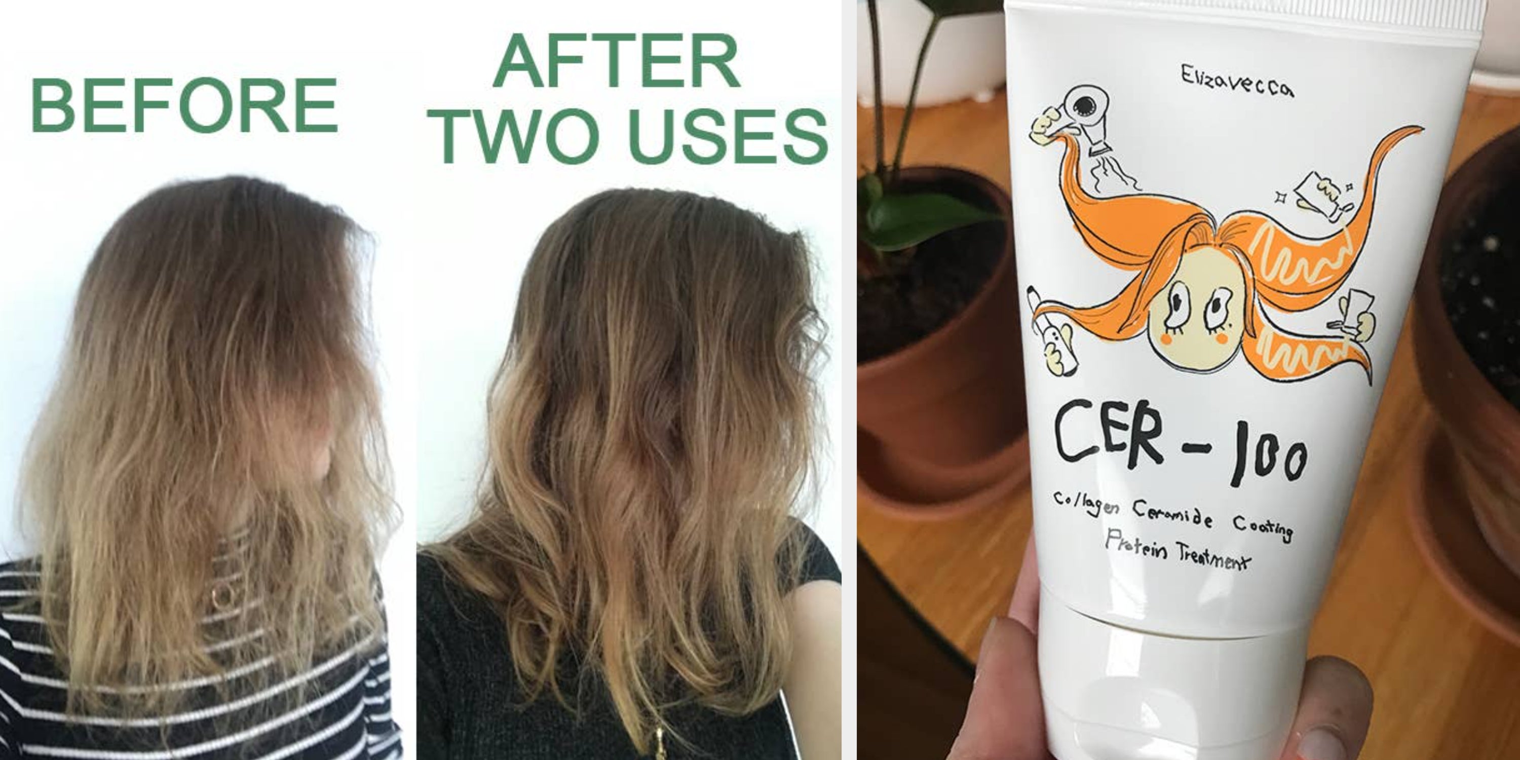I took 2 showers to remove my hairspray but it wouldn't budge - then I  realised what had actually happened