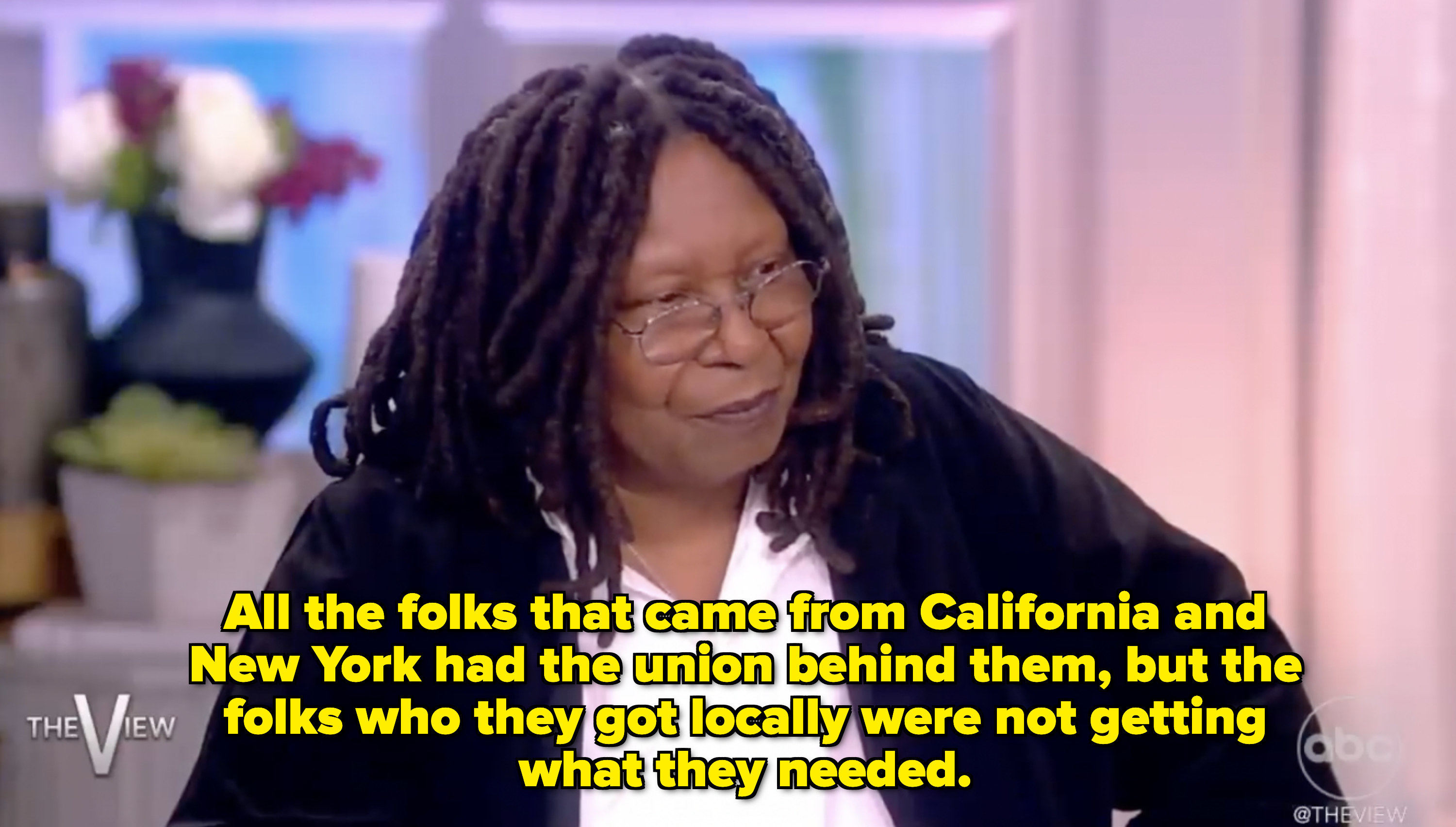 Whoopi on &quot;The View&quot;