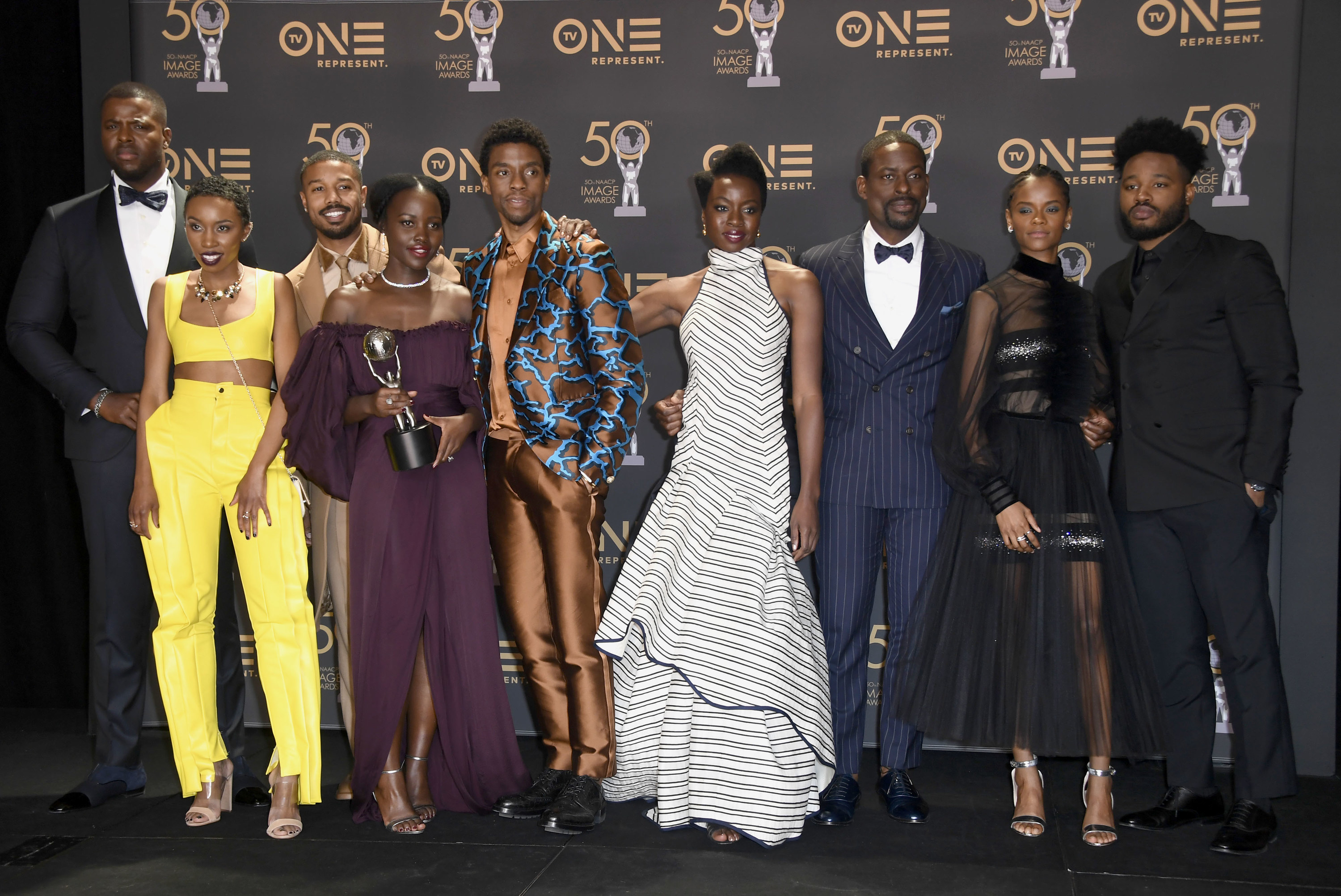 The Black Panther cast