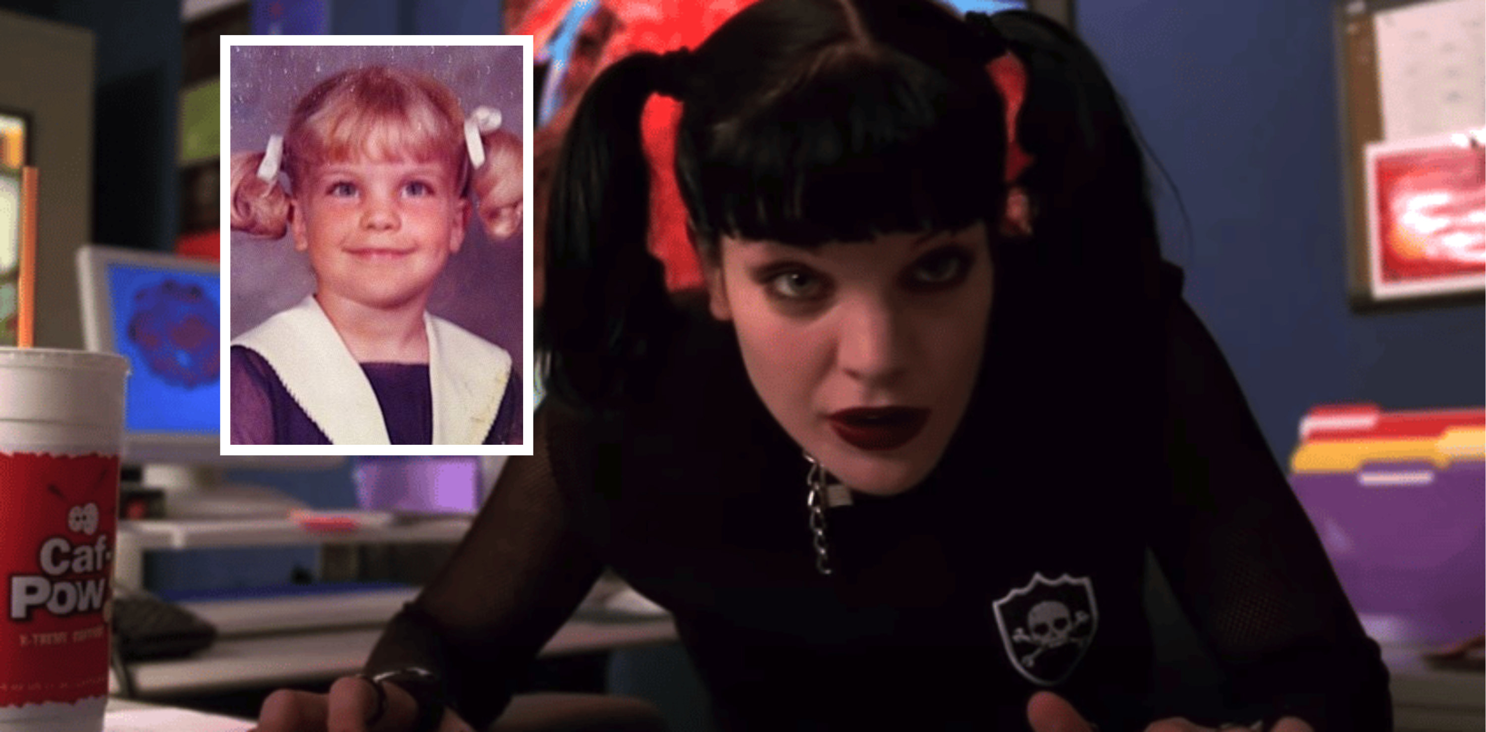 pauley perrette in &quot;ncis&quot; (insert) young pauley perrette