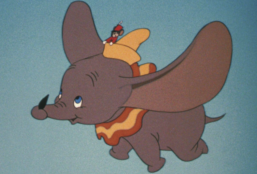 Dumbo flying