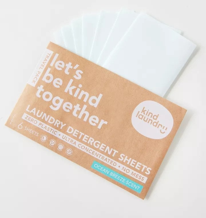 The laundry detergent sheets