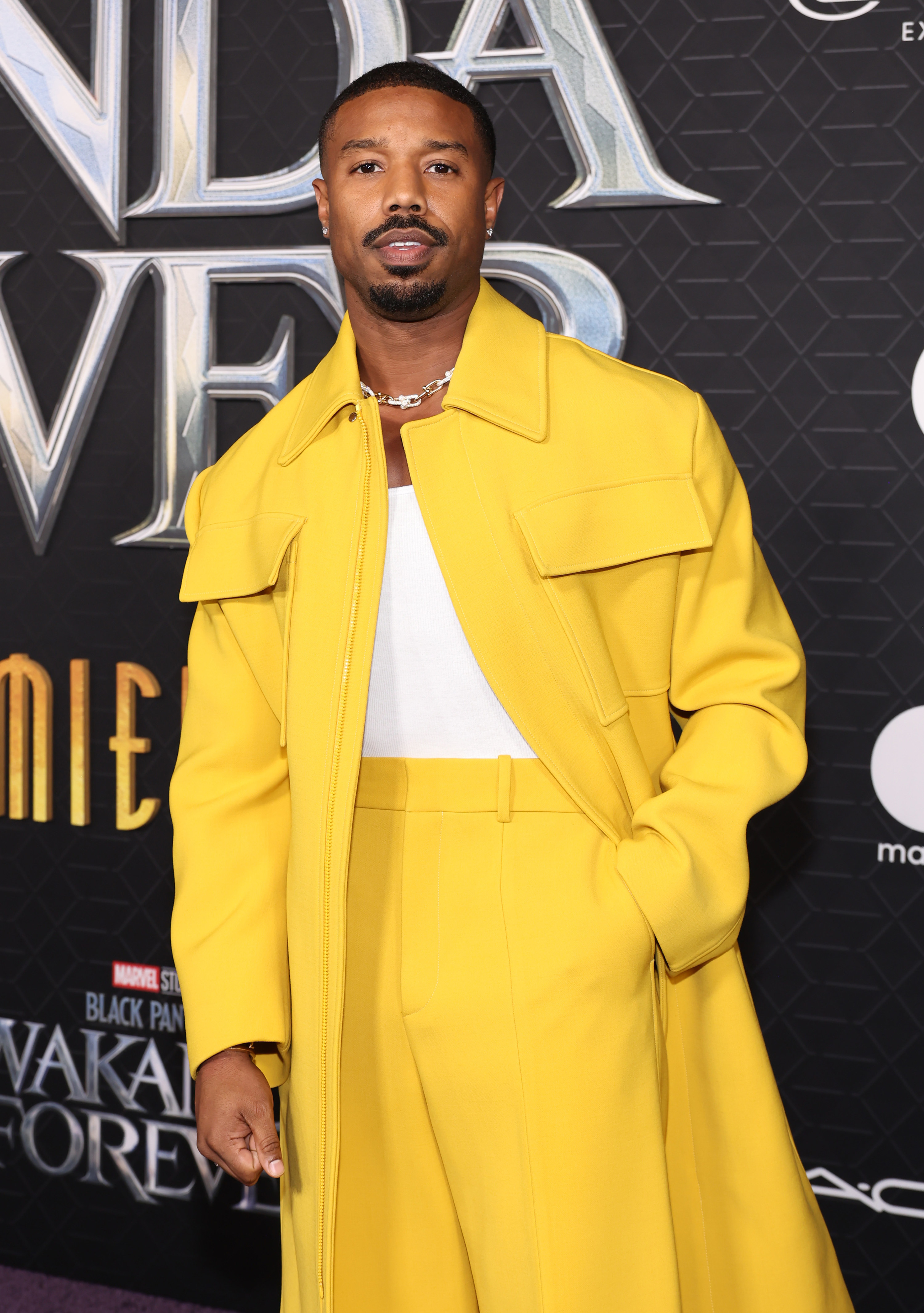 Michael B. Jordan on the red carpet