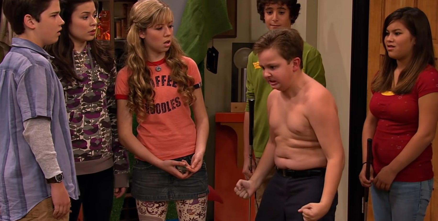 Screenshot from &quot;iCarly&quot;
