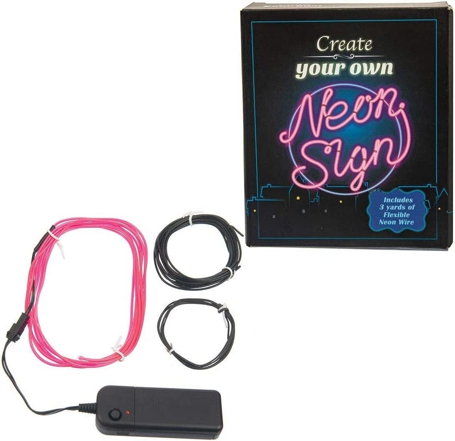 Neon Sign Making Kit Amazon Finds That Readers Keep Buying This Week