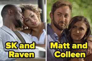 sk and raven/matt and colleen from love is blind season 3