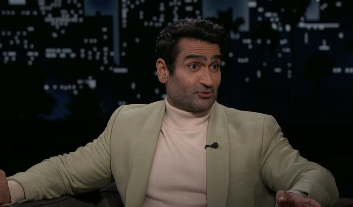 Kumail on the show