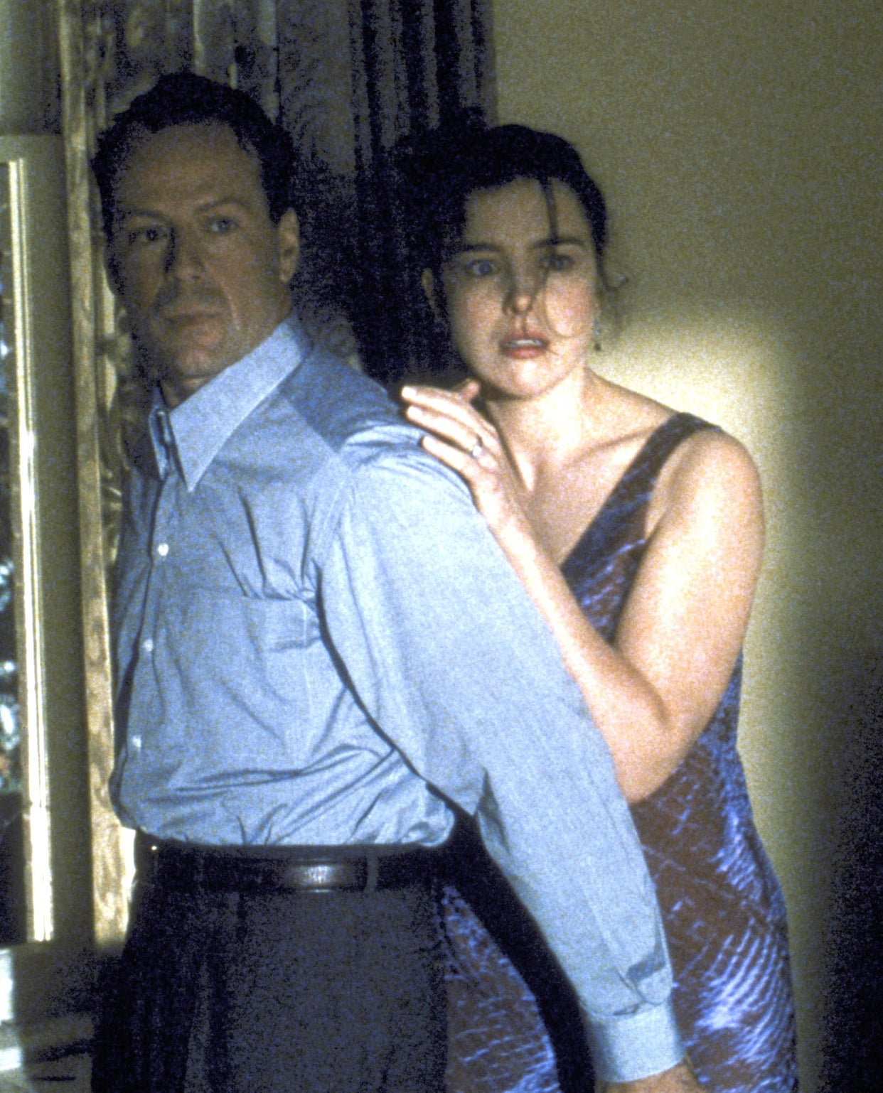 Bruce Willis and Olivia Williams in The Sixth Sense