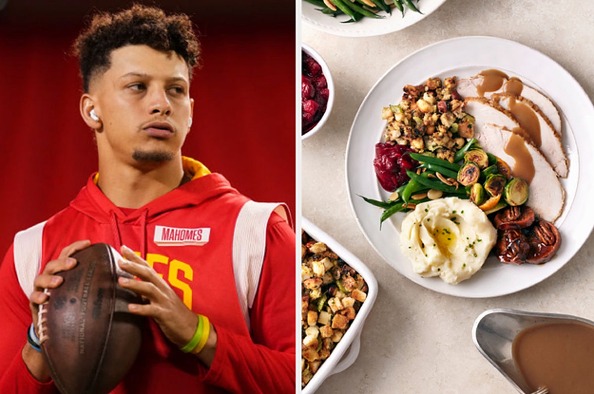 Mahomes reveals plans to eat Thanksgiving turkey with ketchup