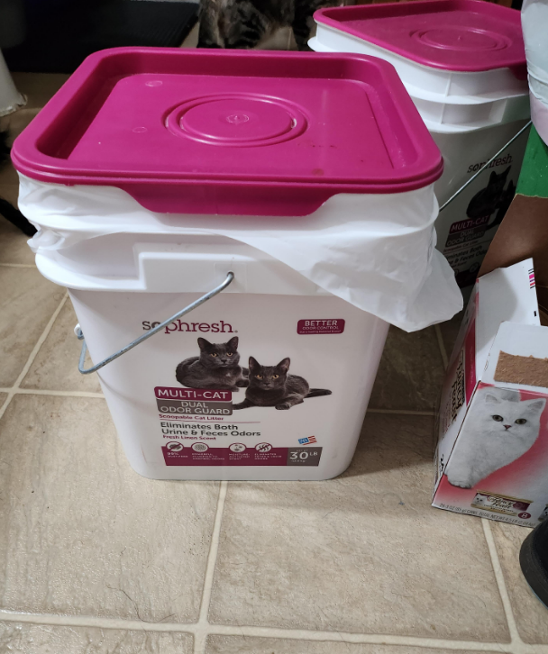 large litter bin