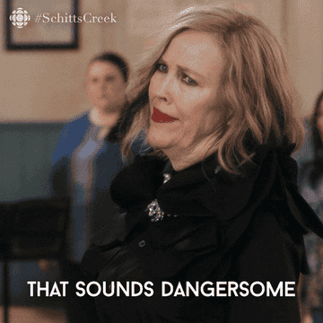 A woman is saying &quot;that sounds dangersome&quot;