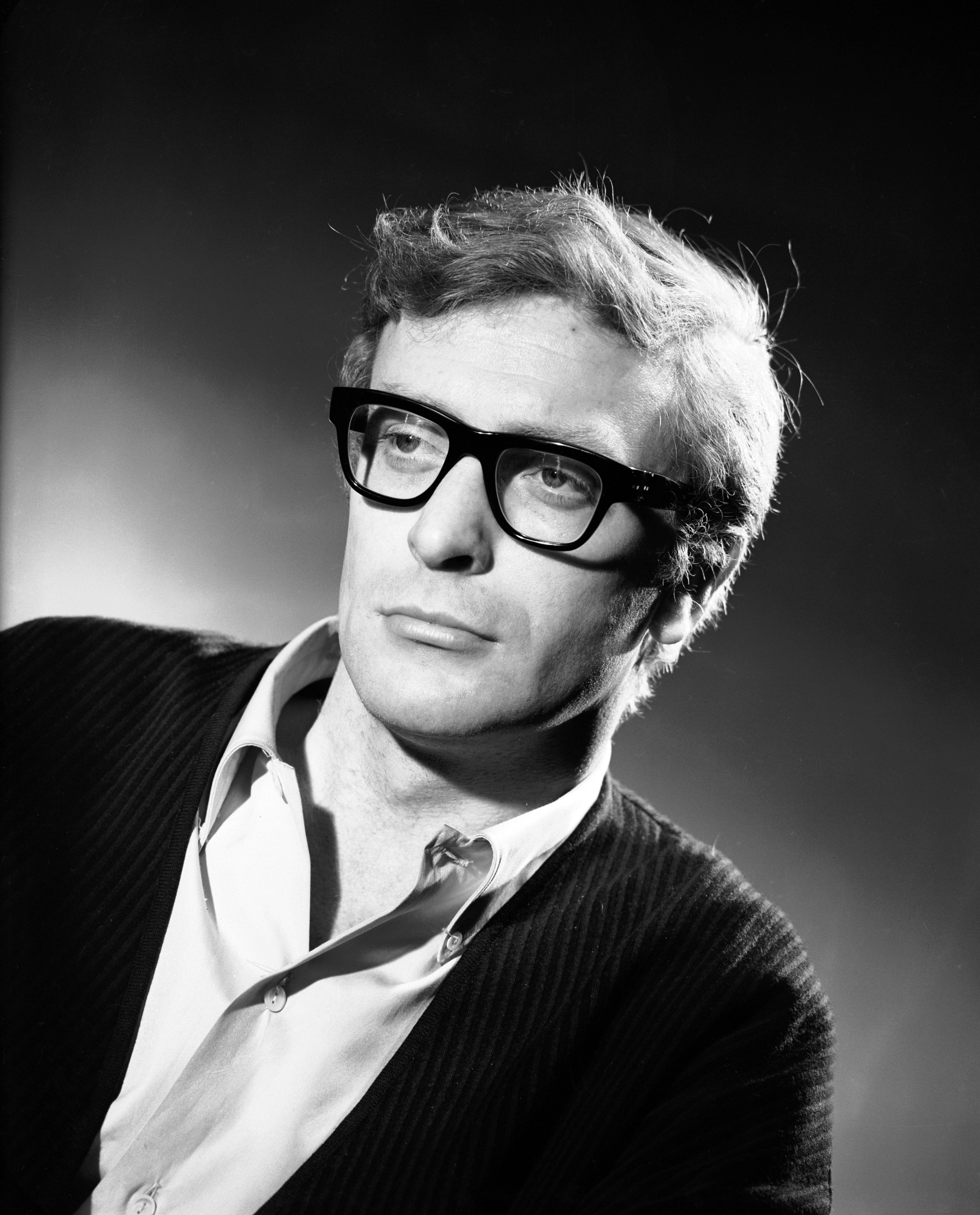 portrait of a young Michael Caine