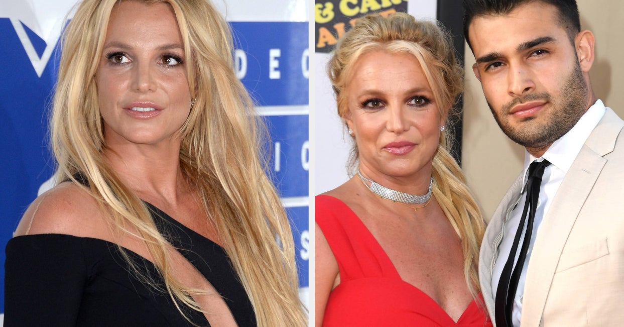 Britney Spears Seemed Really Annoyed In An Awkward Video Of Sam Asghari Catching Her Off Guard On Instagram Live And People Have Some Thoughts - BuzzFeed News