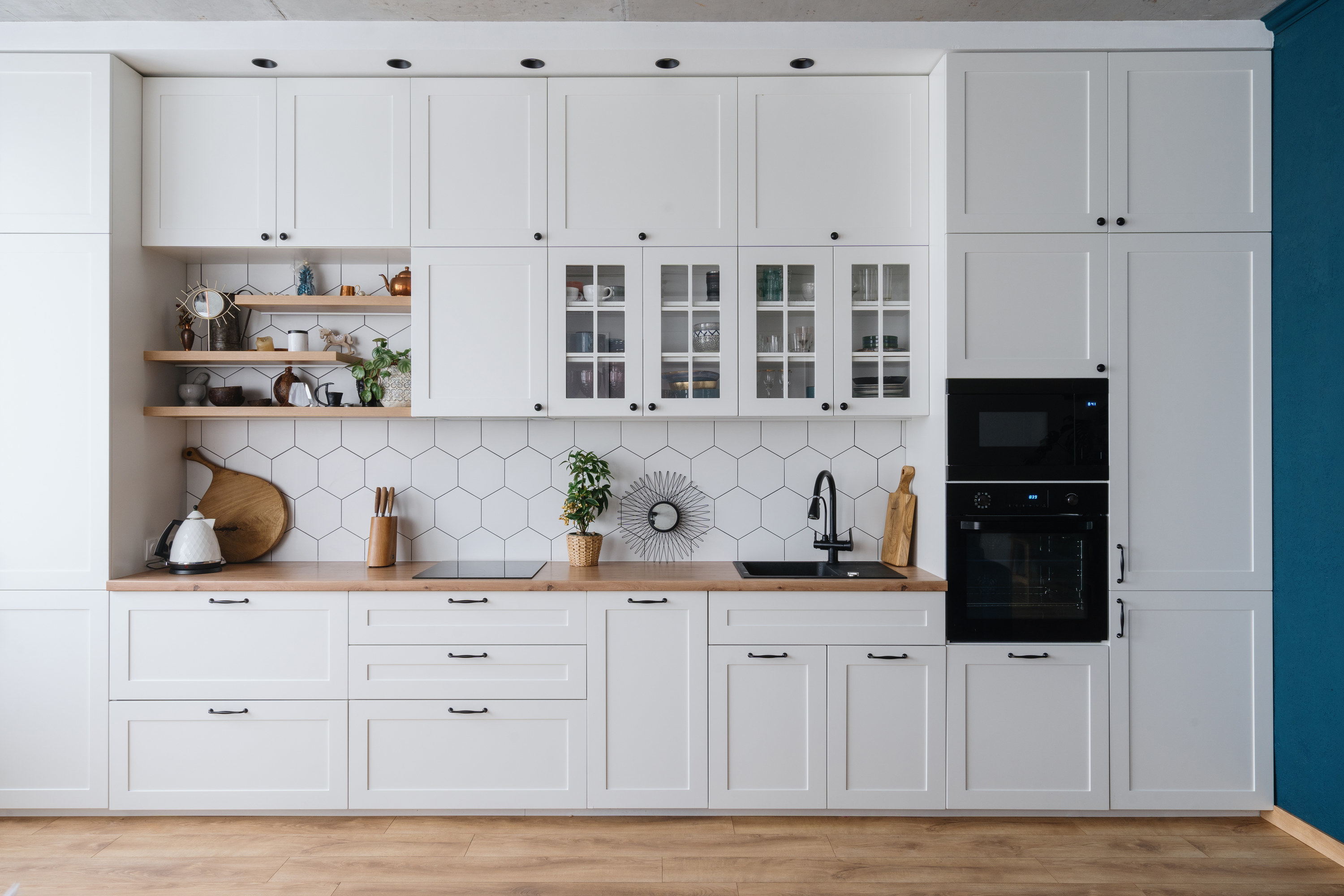 white kitchen